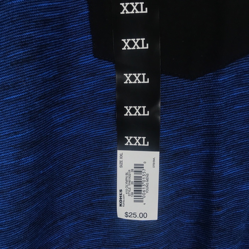 Men’s Blue XXL HAWK Shirt
